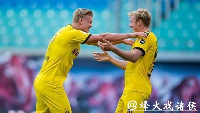 德甲-哈兰德两球 多特2-0胜莱比锡锁定联赛亚军